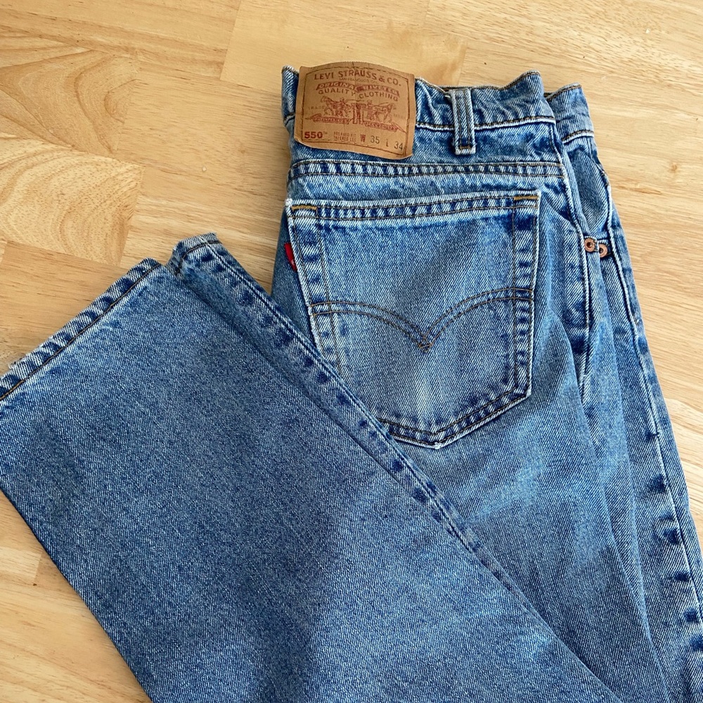 Vintage Levi’s made in USA 35x34 - Levi 550